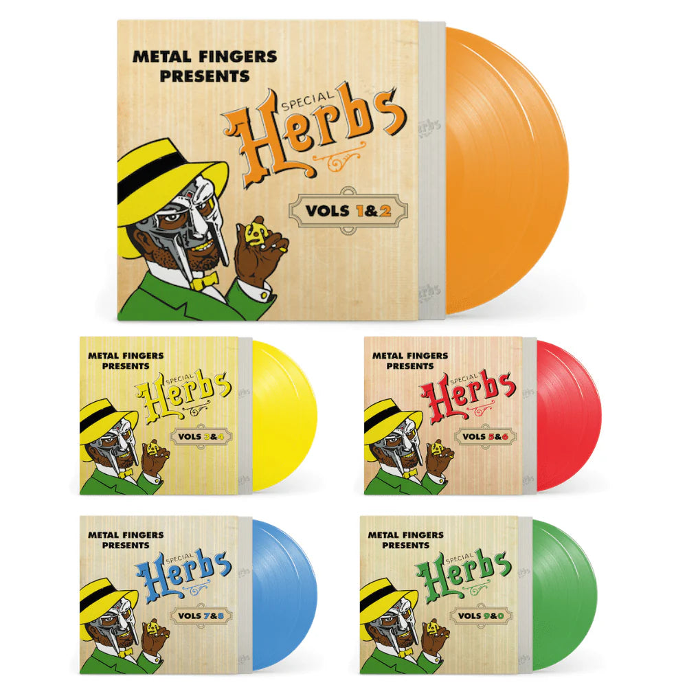 MF DOOM - Metal Fingers Presents: Special Herbs Vol. 1 & 2 | Vinyl – MF DOOM - Metal Fingers Presents: Special Herbs Vol. 1 & 2 | Vinyl –