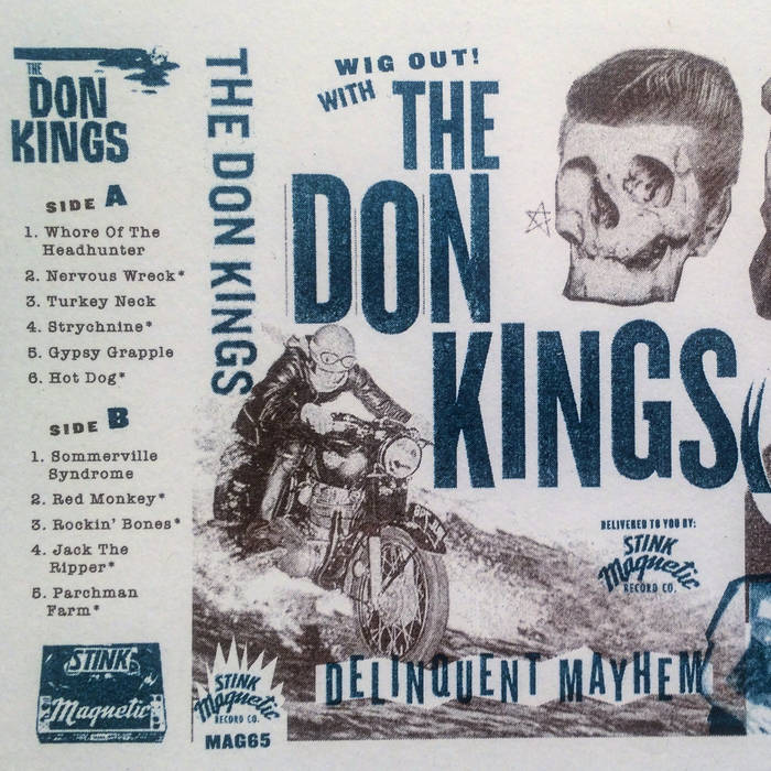 The Don Kings - Delinquent Mayhem | Buy the Cassette from Flying Nun Records 