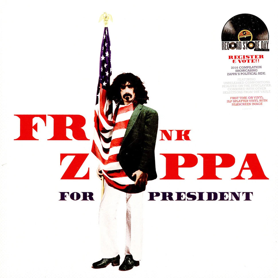 Frank Zappa – Frank Zappa For President | Buy the Vinyl LP from Flying Nun Records
