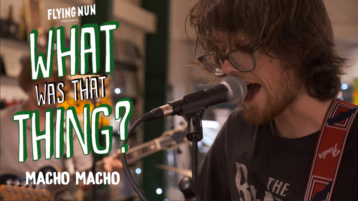 What Was That Thing? Watch Macho Macho perform 'New Inbetween' Live