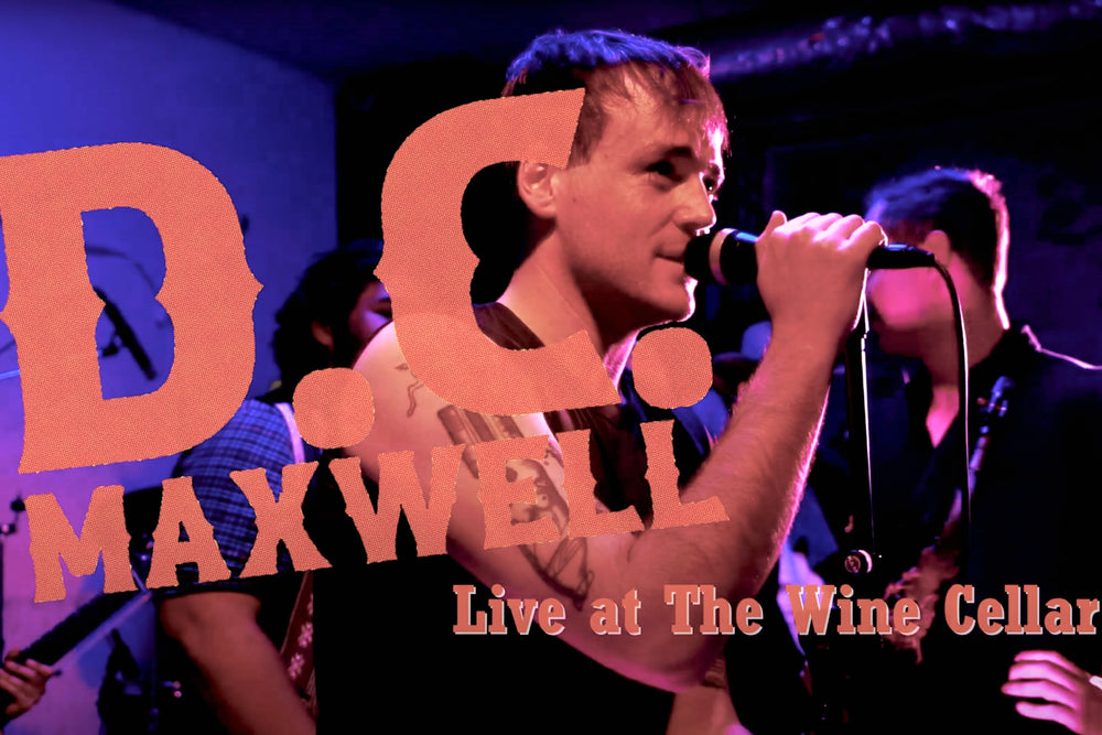 D.C MAXWELL SHARES VIDEO 'I WAS WRONG' LIVE AT THE WINE CELLAR