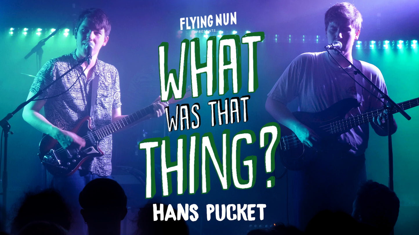 What Was That Thing? Watch Hans Pucket perform My Brain Is A Vacant Space Live
