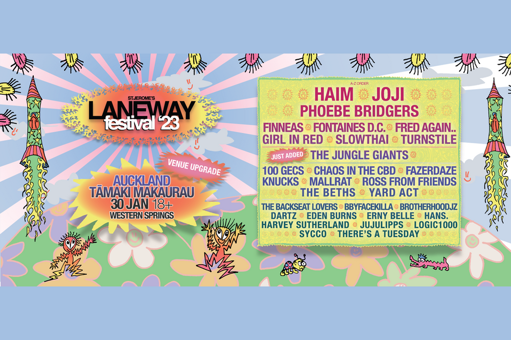 LANEWAY MOVES TO WESTERN SPRINGS + MORE TICKETS ON SALE AND NEW ACT ADDED