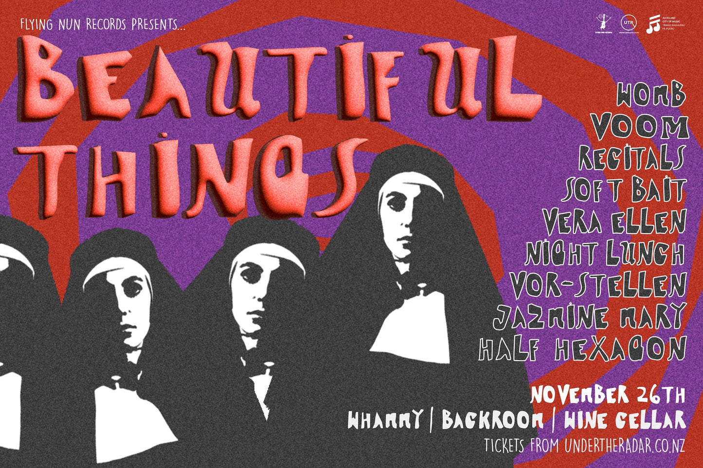FLYING NUN PRESENTS: 'BEAUTIFUL THINGS' [AUCKLAND]