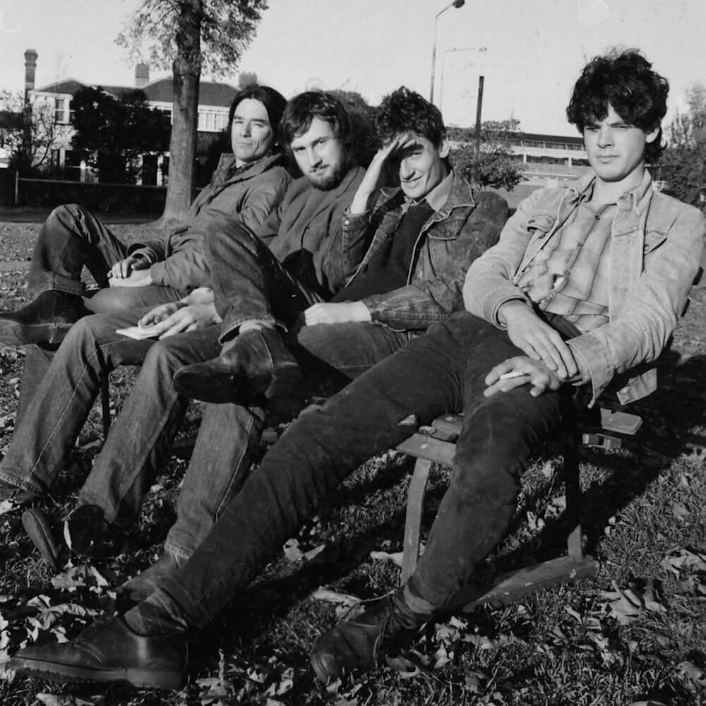 Sneaky Feelings Dunedin Sound band from New Zealand. 