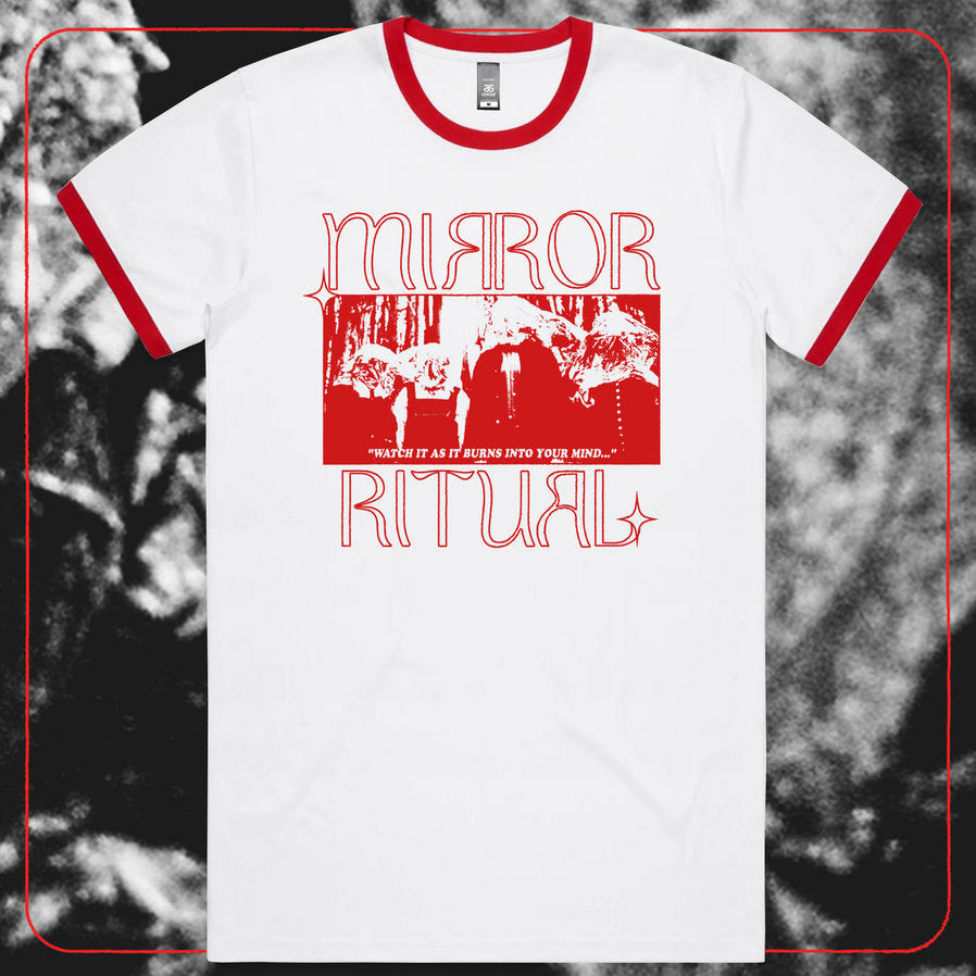 Mirror Ritual - Red Ringer Tee