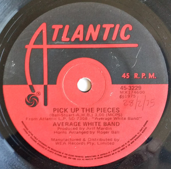 AWB - Pick Up The Pieces (7" SECONDHAND)