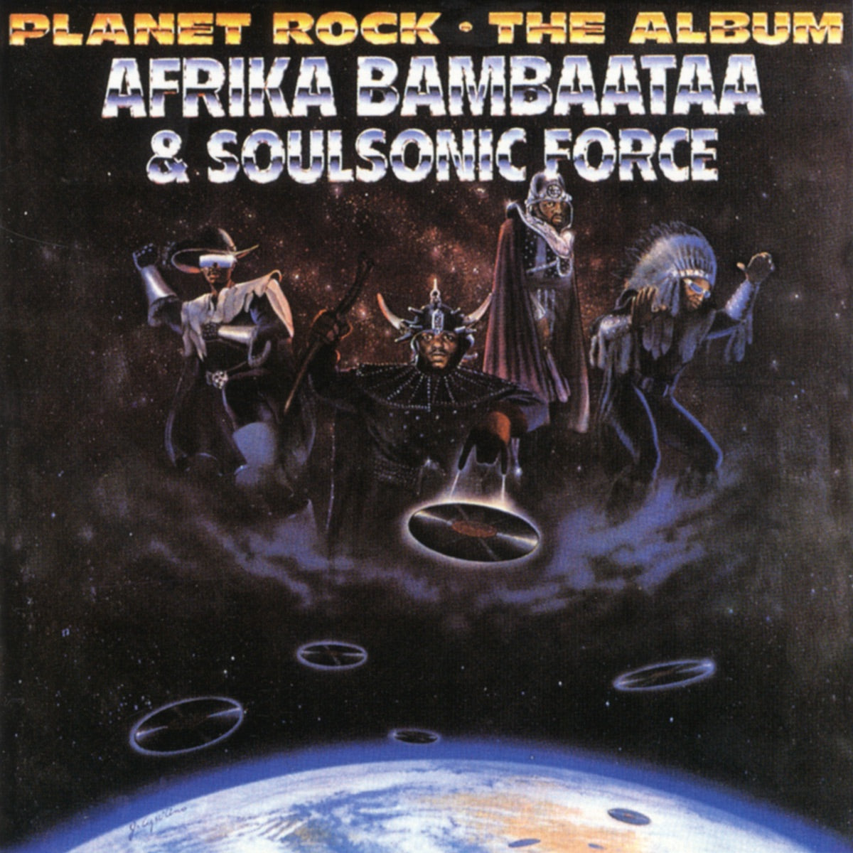 Afrika Bambatta & Soul Sonic Force - Planet Rock: The Album | Vinyl LP  
