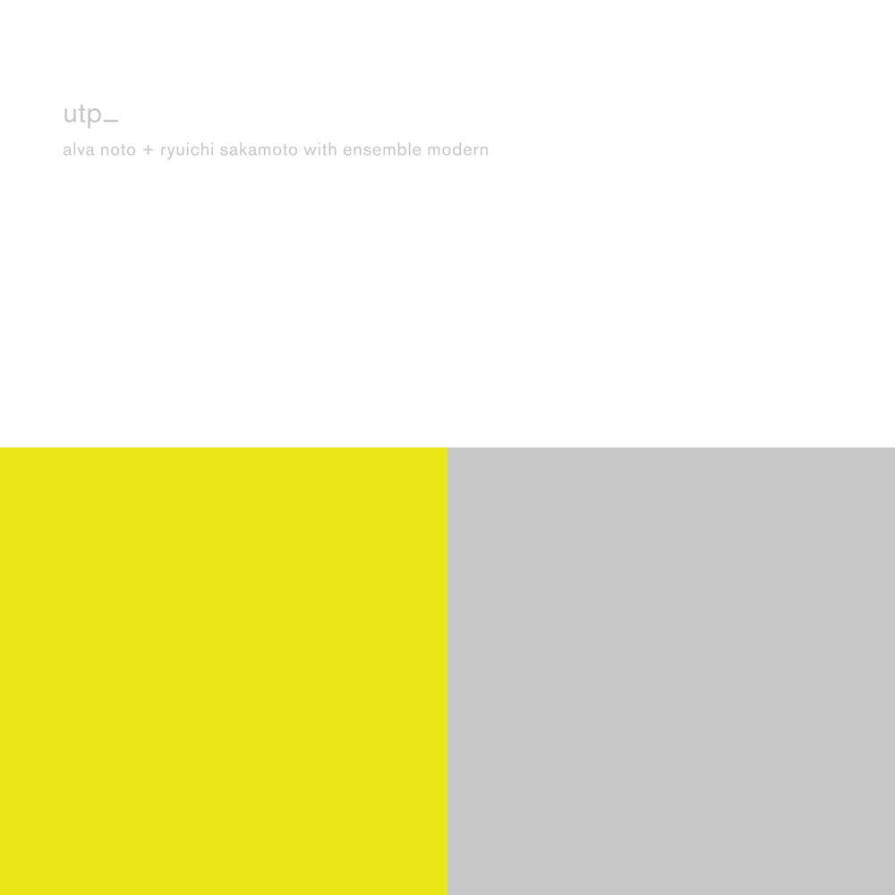 Alva Noto and Ryuchi Sakamoto - utp | Vinyl LP