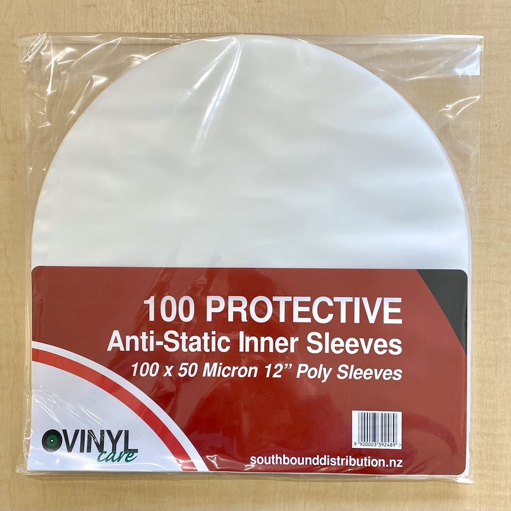 Anti-Static Plastic Round Bottom Inner Sleeves 12