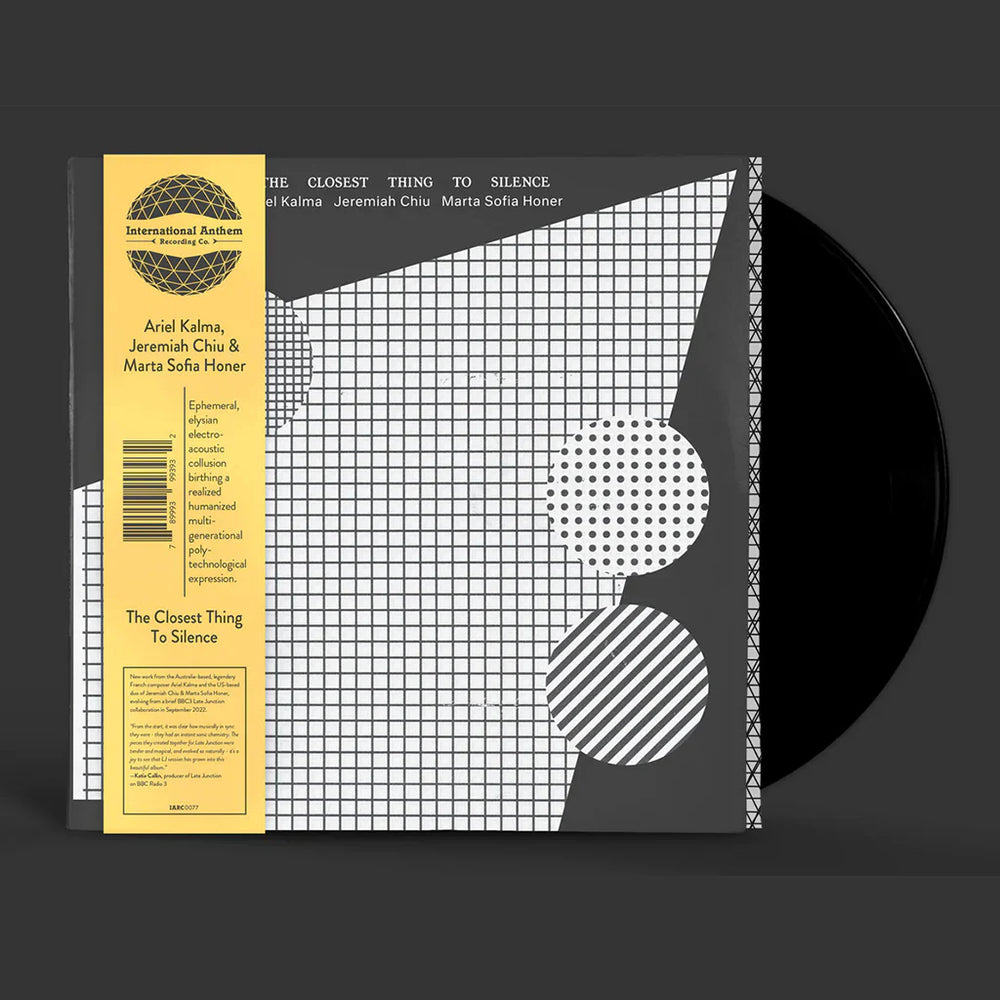 Ariel Kalma, Jeremiah Chiu & Marta Sofia Honer - The Closest Thing to Silence | Vinyl LP