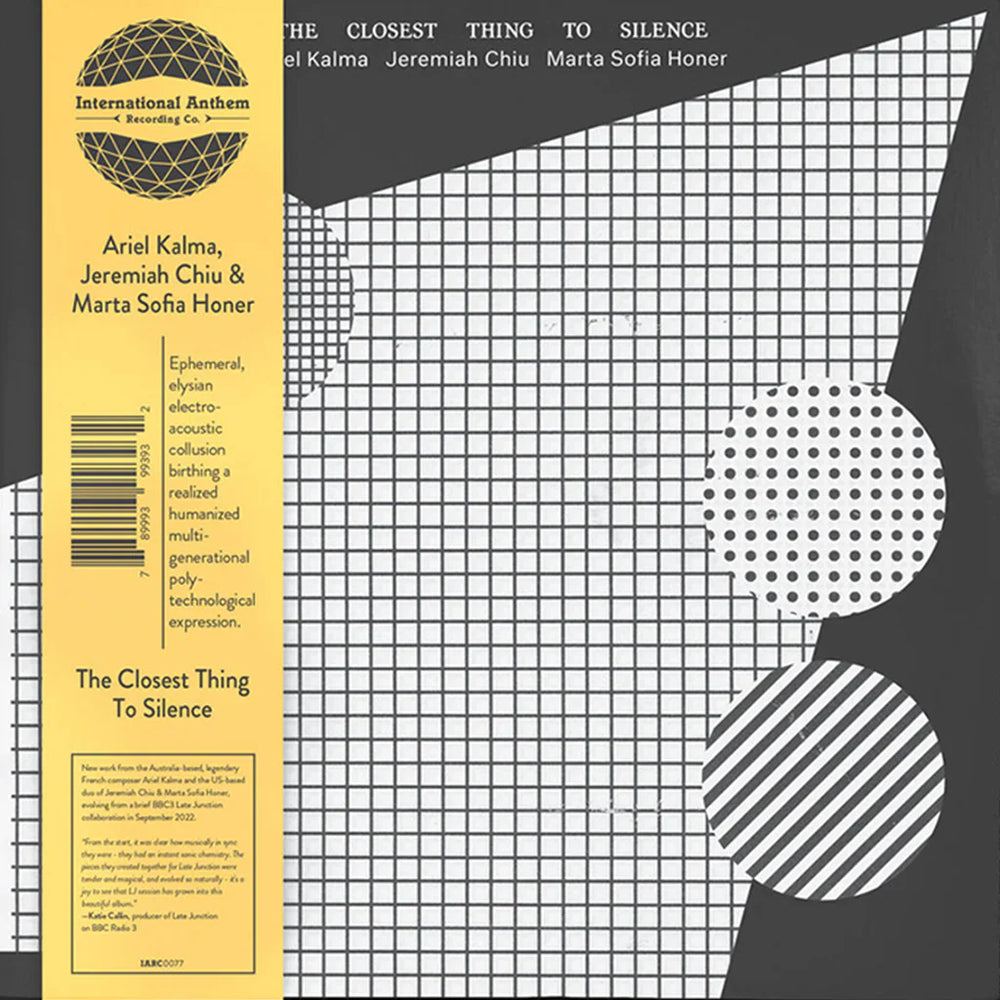 
                  
                    Ariel Kalma, Jeremiah Chiu & Marta Sofia Honer - The Closest Thing to Silence | Vinyl LP
                  
                