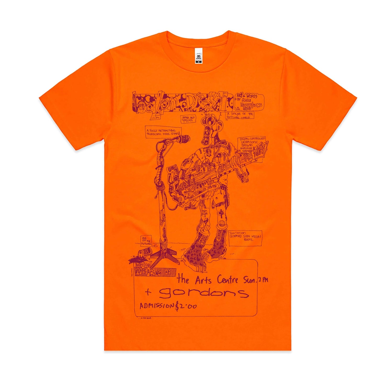 Ballon D'Essai - Ballon D'Tee Shirt (Safety Orange) - Flying Nun  | Vinyl | CD
