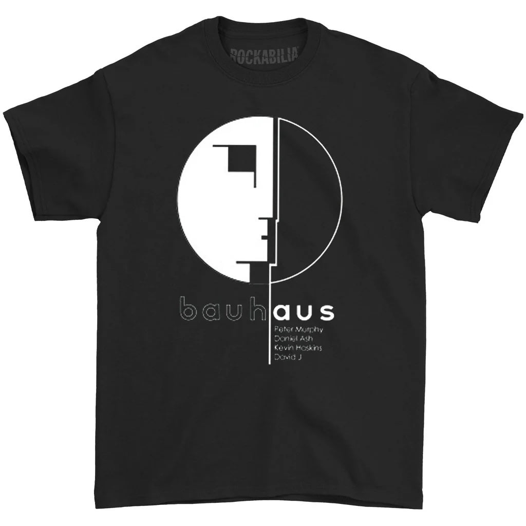Bauhaus - Brighter Mornings slim fit black T-shirt&nbsp;