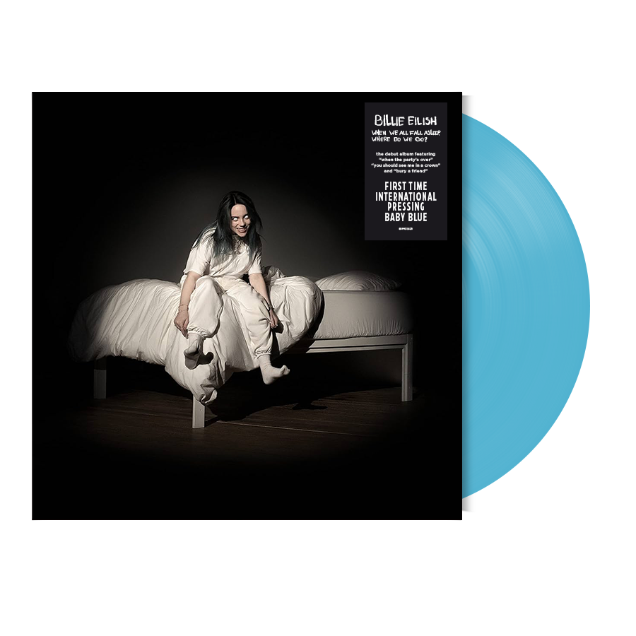 Billie Eilish - When We Fall Asleep, Where Do We Go? (Baby Blue Version) (Vinyl)