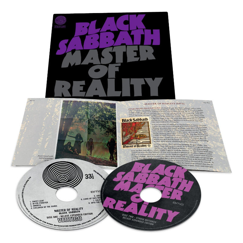
                  
                    Black Sabbath - Master of Reality (Deluxe Edition) | CD
                  
                