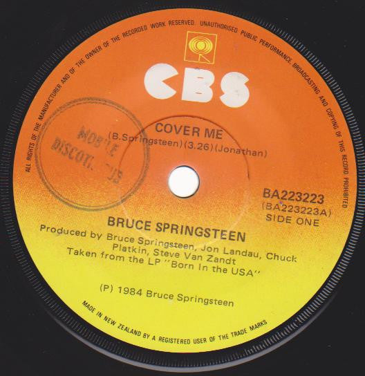 Bruce Springsteen - Cover Me (7" SECONDHAND)