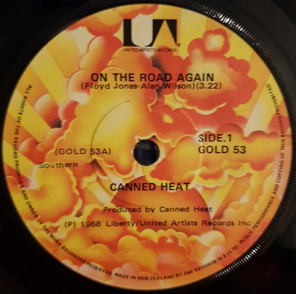 Canned Heat - On The Road Again (7' SECONDHAND)