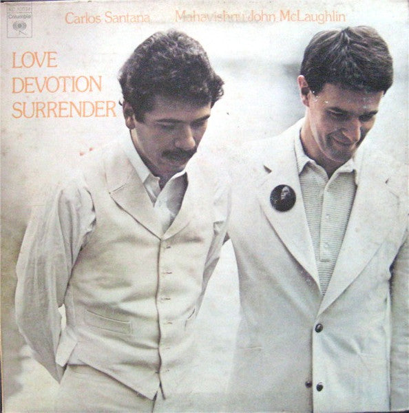 Carlos Santana Mahavishnu John McLaughlin - Love, Devotion, Surrender (SECONDHAND) 