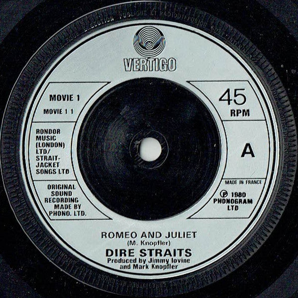 Dire Straits - Romeo & Juliet (7' SECONDHAND)