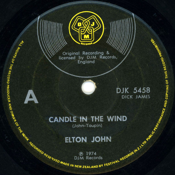 Elton John - Candle in the Wind (7" SECONDHAND)