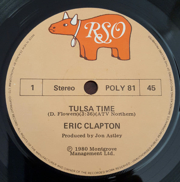 Eric Clapton - Cocaine (7" SECONDHAND)
