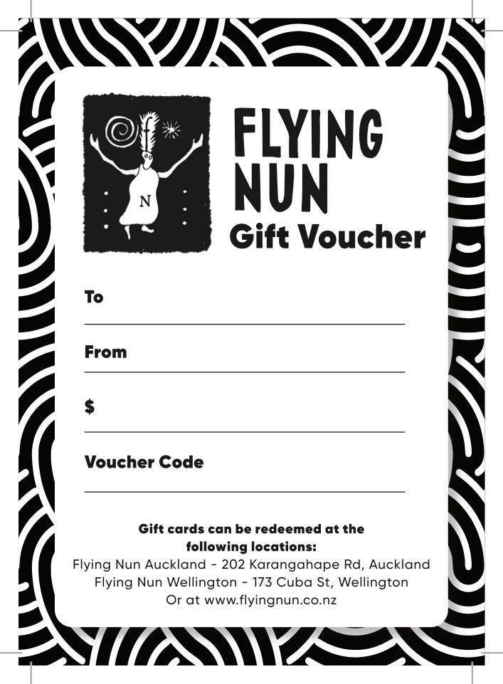 
                  
                    Flying Nun Fuzzy Gift Voucher
                  
                