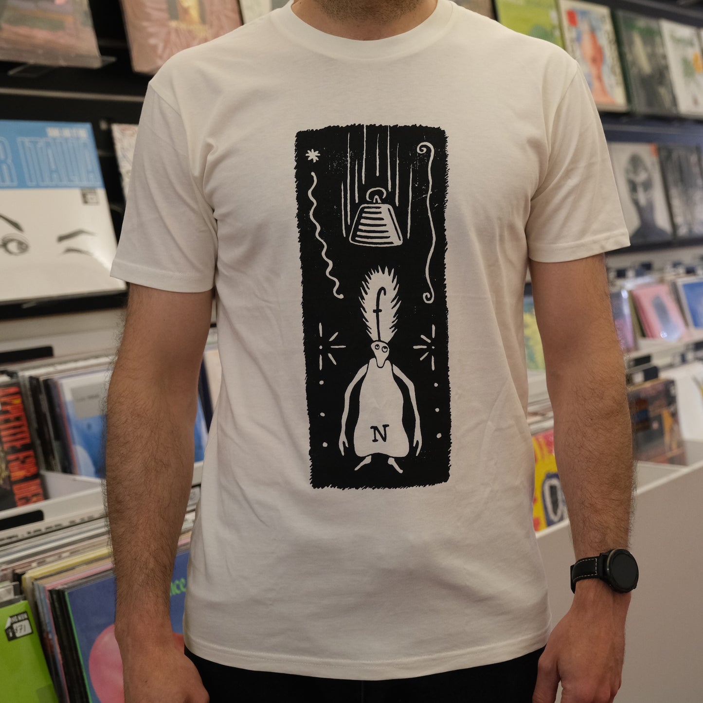 Fuzzy Weight Flying Nun T-Shirt (Natural)