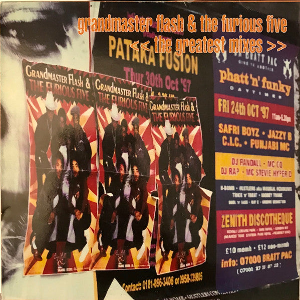Grandmaster Flash & The Furious Five - Greatest Mixes (SECONDHAND)