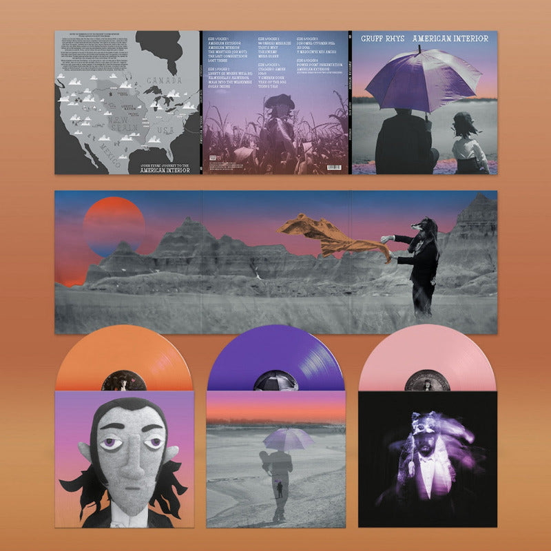 
                  
                    Gruff Rhys - American Interior | Triple Vinyl
                  
                