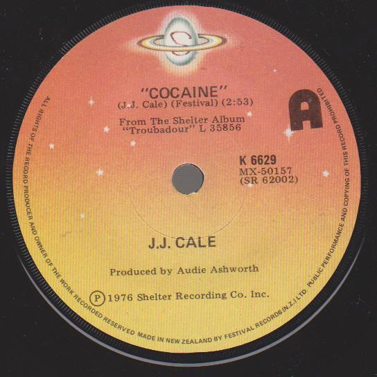J.J. Cale - Cocaine (7" SECONDHAND)