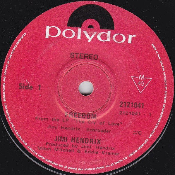 Jimi Hendrix - Freedom (7" SECONDHAND)