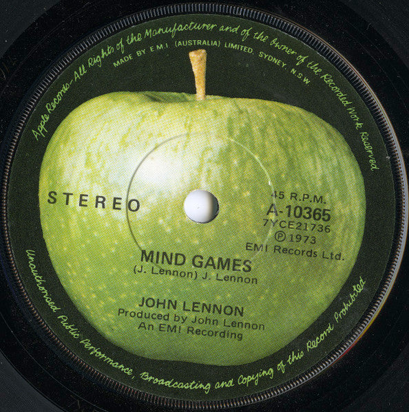 John Lennon - Mind Games (7" SECONDHAND)