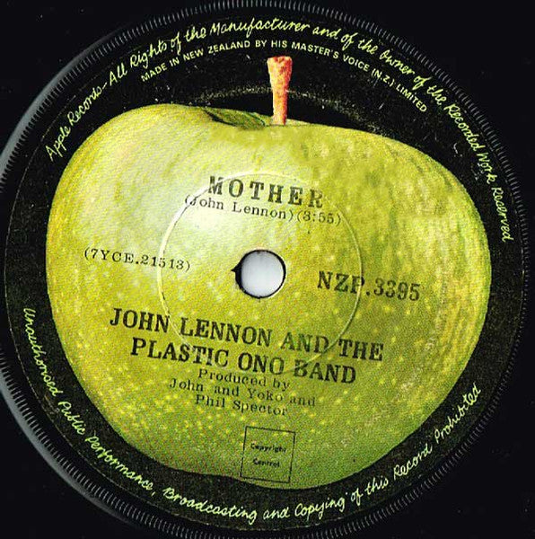 John Lennon & The Plastic Ono Band - Mother (7" SECONDHAND)