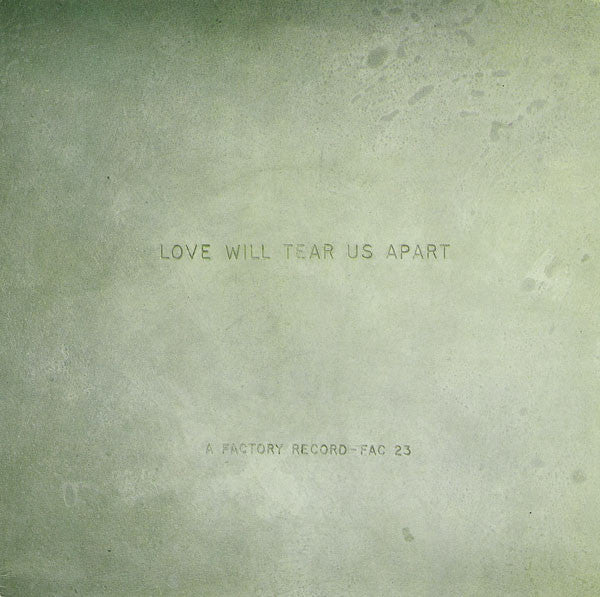 Joy Division - Love Will Tear Us Apart (7" SECONDHAND)