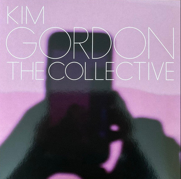 Album cover with 'Kim Gordon The Collective' text on a pink and black background