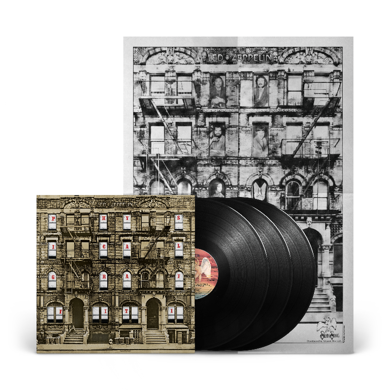 Led Zeppelin - Physical Graffiti (50th Ann. Edition) | Black Vinyl