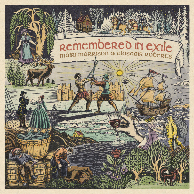 Màiri Morrison & Alasdair Roberts with Pete Johnston - Remembered In Exile | Vinyl