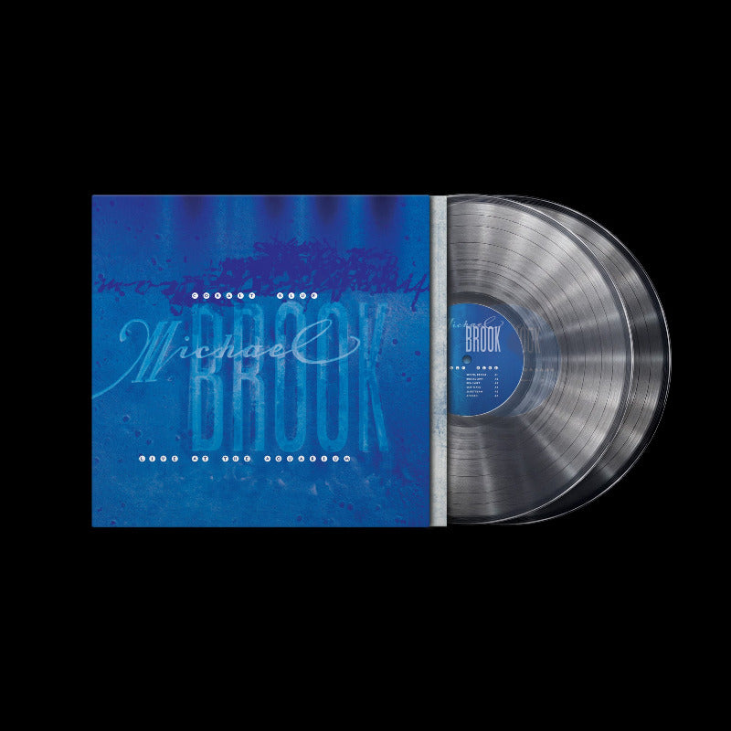 Michael Brook - Cobalt Blue Live at the Aquarium (Clear Vinyl)