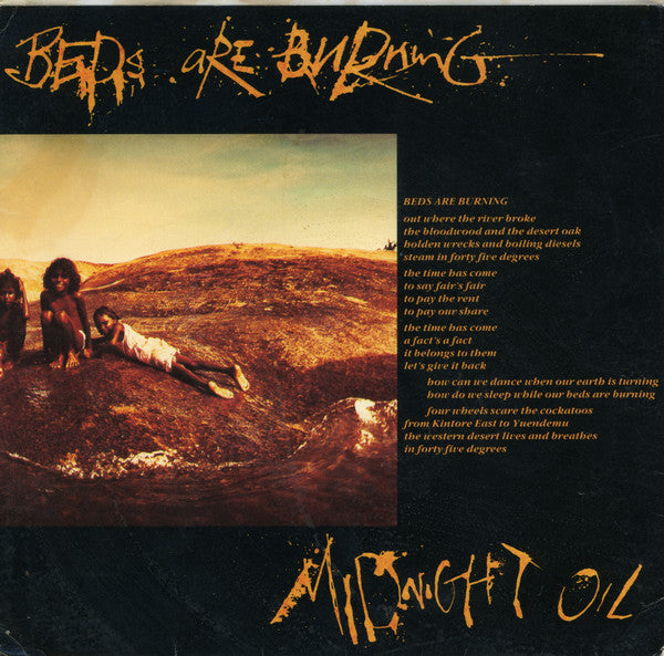 Midnight Oil - Beds Are Burning (7' SECONDHAND)