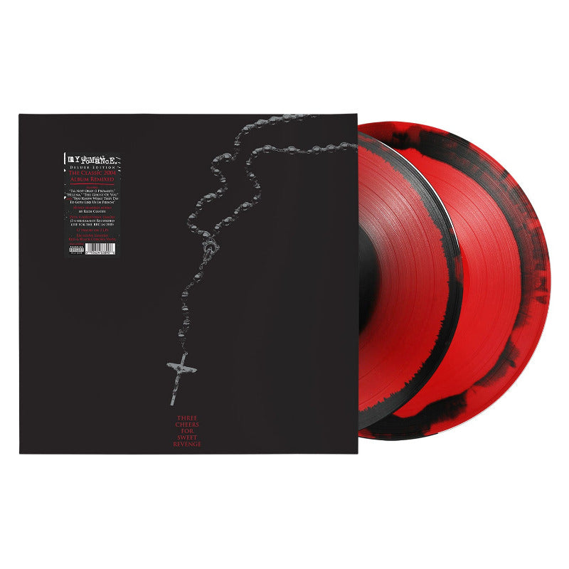 My Chemical Romance - Three Cheers For Sweet Romance | Red & Black Corona Vinyl