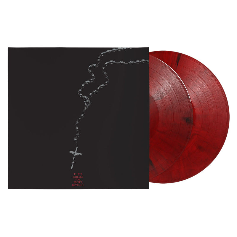 My Chemical Romance - Three Cheers For Sweet Romance | Red & Black Marble Vinyl