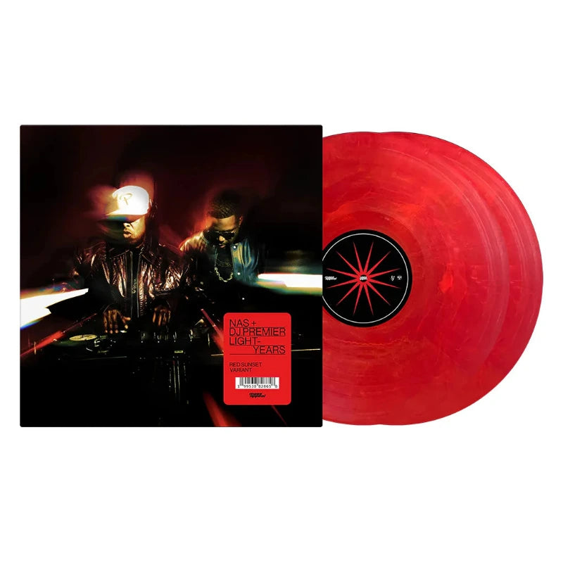 Nas and DJ Premier - Light-Years (Red Vinyl)
