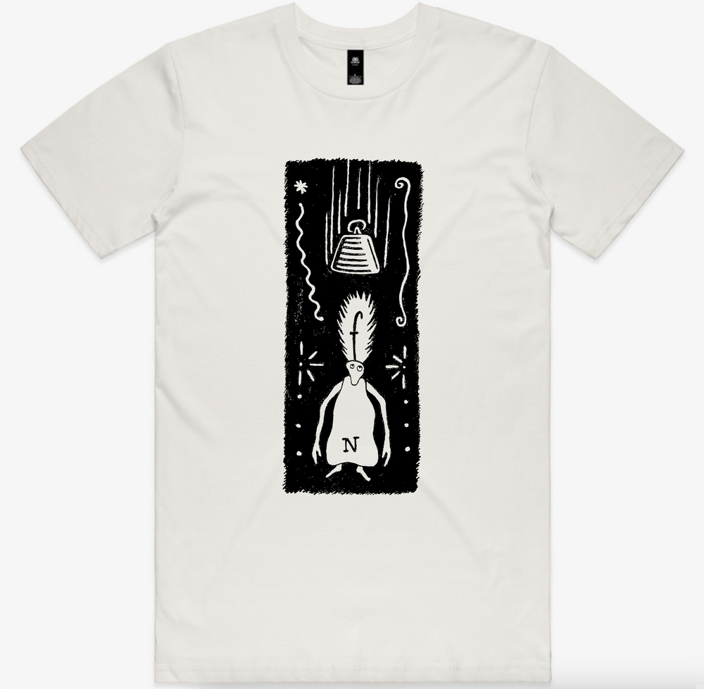 Fuzzy Weight Flying Nun T-Shirt (Natural)