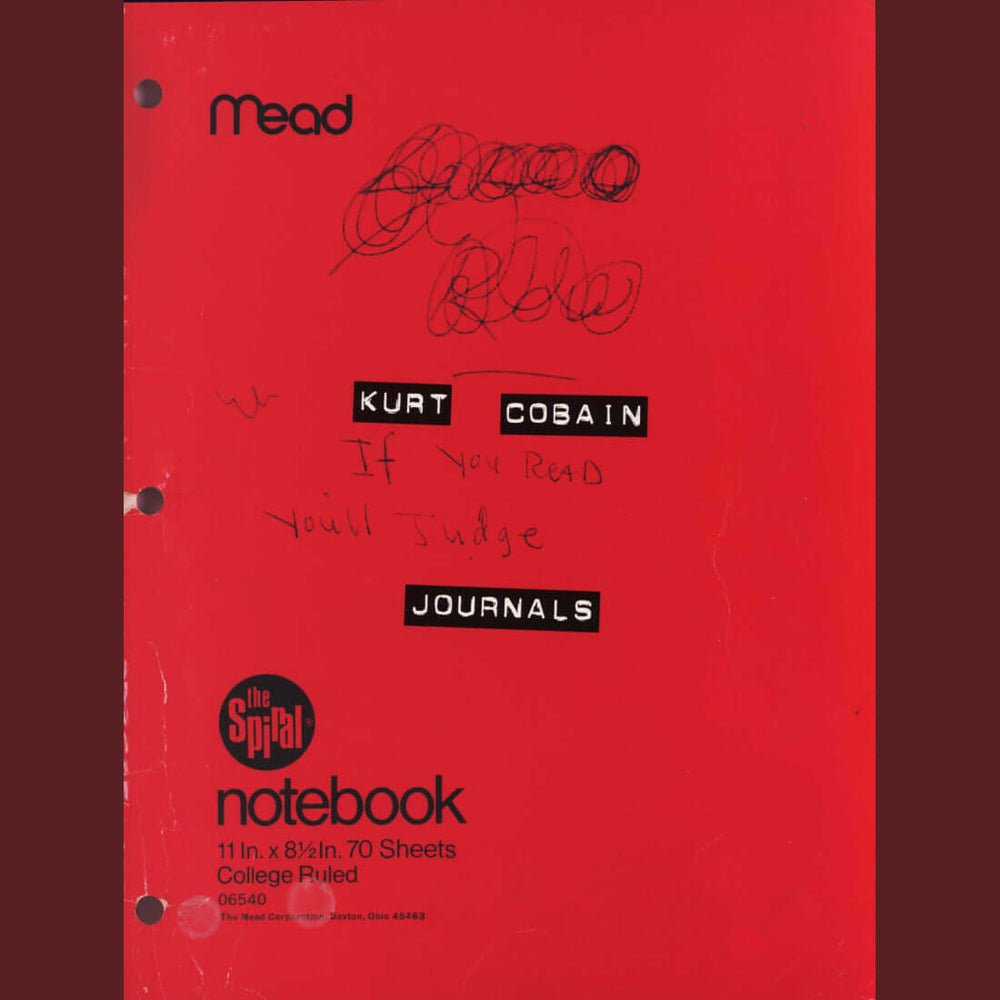 Kurt Cobain - Journals | Buy the book from Flying Nun Records