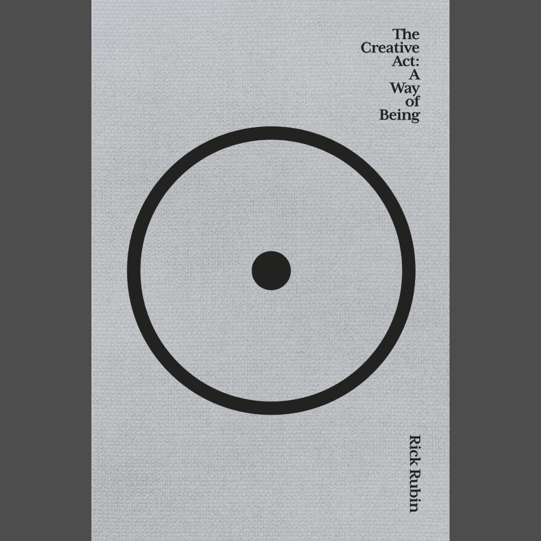Rick Rubin - The Creative Act | Buy the book from Flying Nun Records