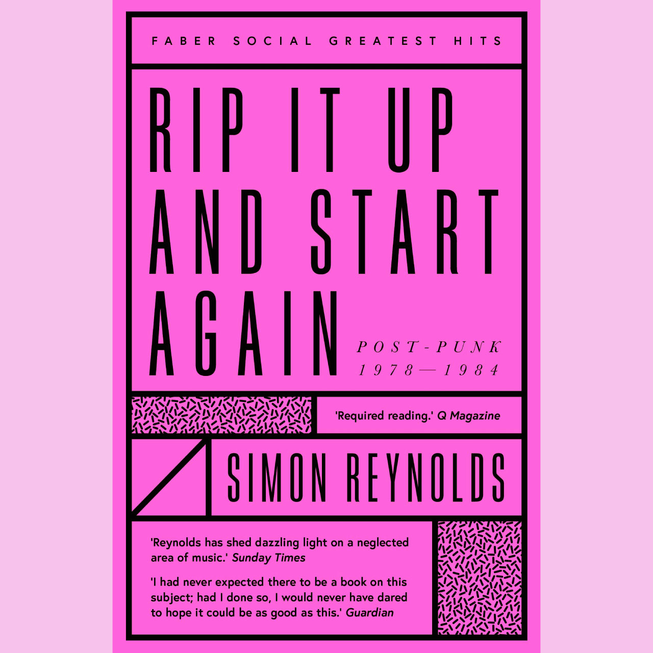Simon Reynolds - Rip it Up and Start Again | Buy the book from Flying Nun Records