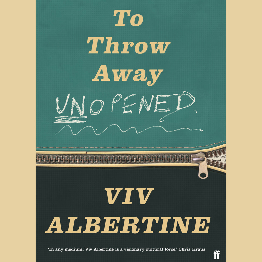 Viv Albertine - To Throw Away Unopened | Buy the book from Flying Nun