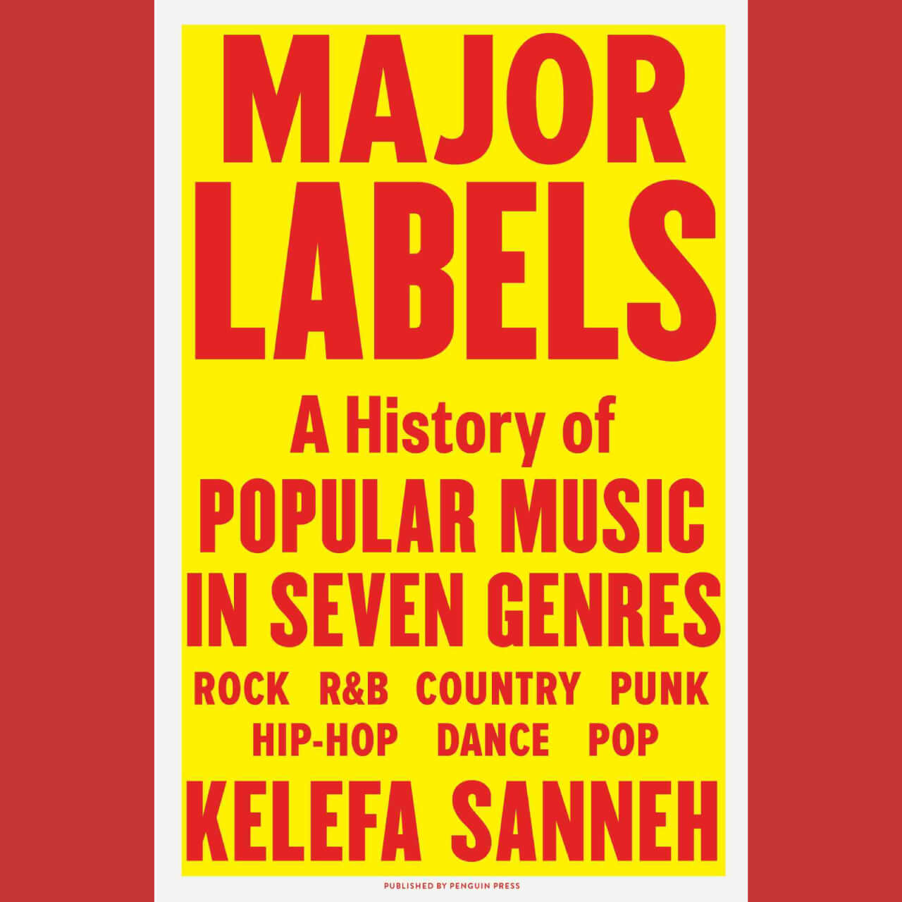 Kelefa Sanneh - Major Labels: A History of Popular Music in Seven Genres - Flying Nun  | Vinyl | CD