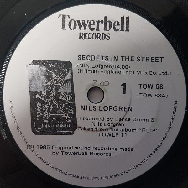 Nils Lofgren - Secrets in the Street (7" SECONDHAND)
